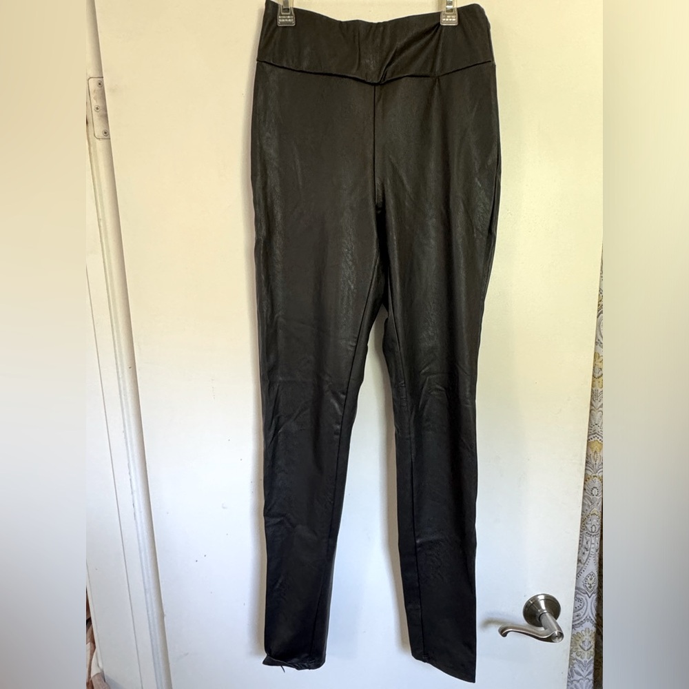 Naked wardrobe faux leather pants
